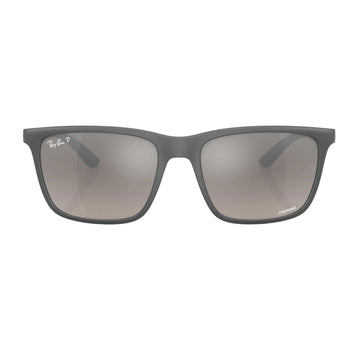 Gafas de sol Ray-Ban RB4385 Rectangle Chromance para hombre