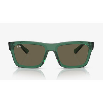 Ray-Ban Warren Bio-Based Unisex RB4396 Rectangle Solid Color Sunglasses