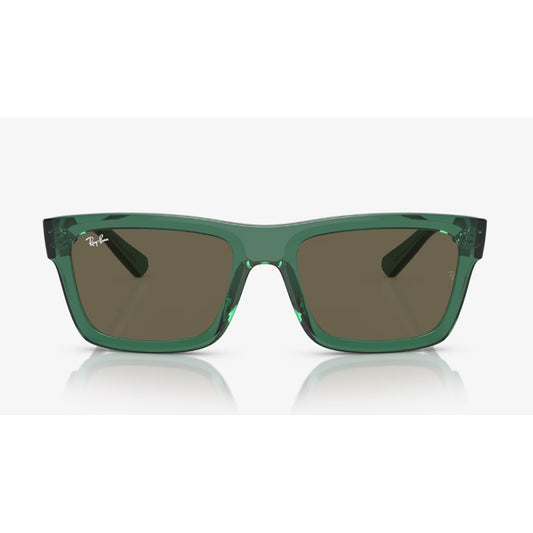 Ray-Ban Warren Bio-Based Unisex RB4396 Rectangle Solid Color Sunglasses