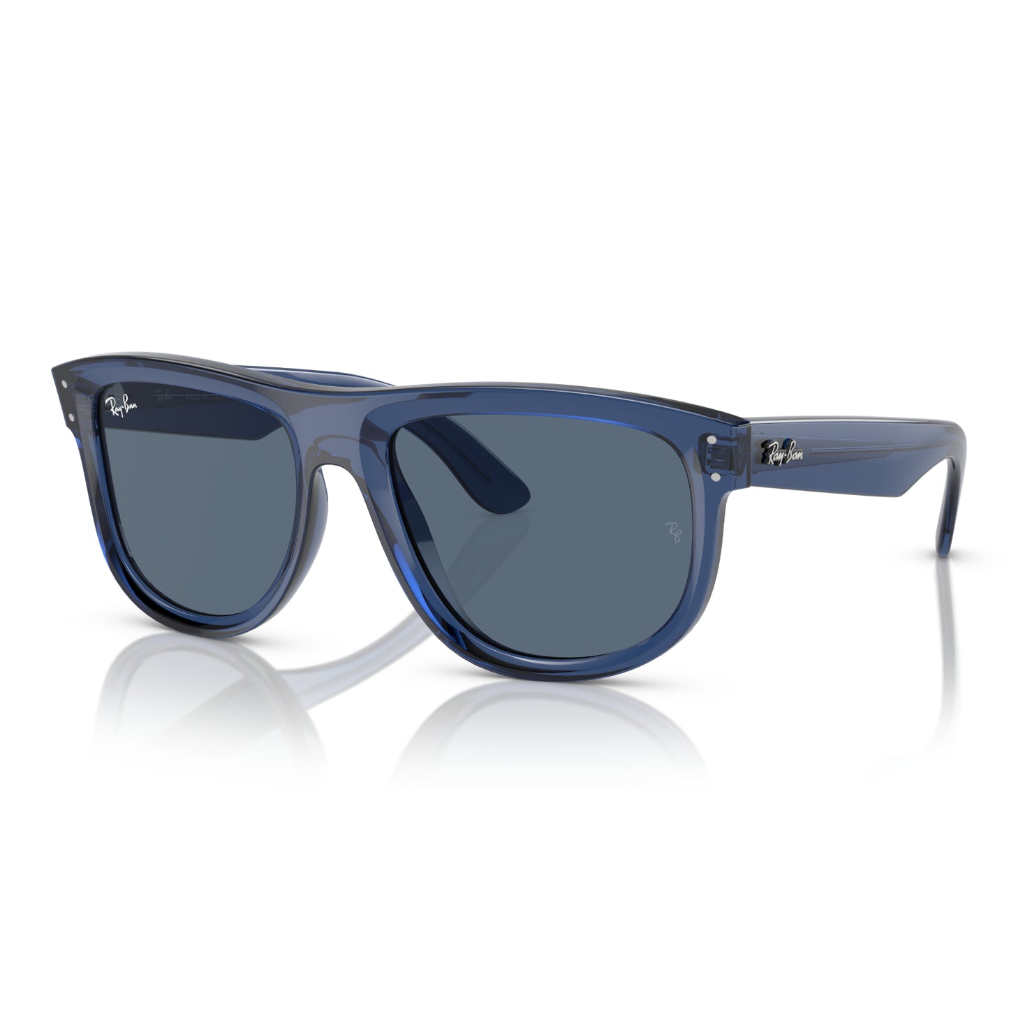 Gafas de sol clásicas cuadradas unisex Ray-Ban Boyfriend Reverse RBR0501S