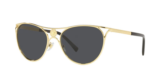 Versace Woman Gold Sunglasses