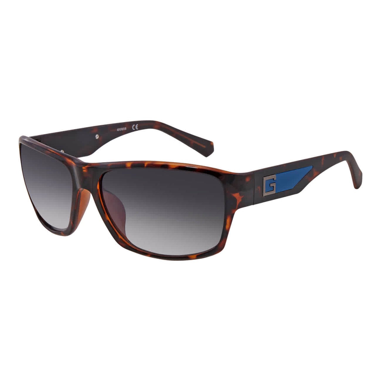 Gafas de sol rectangulares Guess para hombre, color ahumado