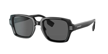 Gafas de sol rectangulares de color liso para hombre Burberry Eldon BE4349 