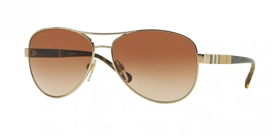 Burberry Women's BE3080 Pilot Gradient Sunglasses - Curacao