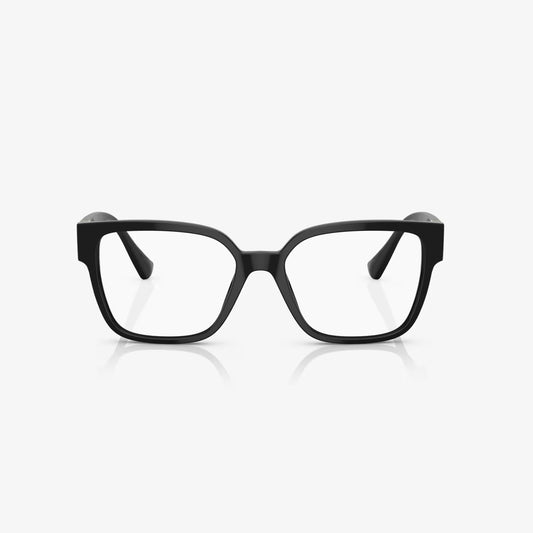 Versace Women's Square Eyeglasses, Black