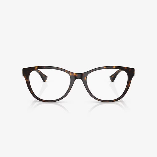 Versace Women's Cat Eye Eyeglasses, Havana