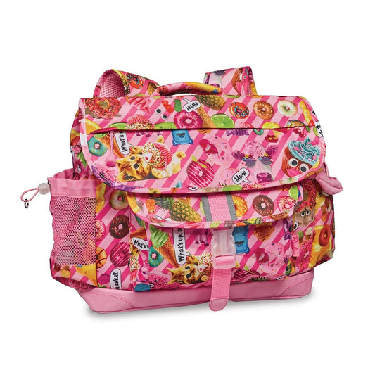 Juego de cama de 5 piezas Funtastical Twin de Bixbee, mochila, color rosa