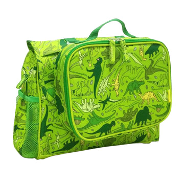 Lonchera y mochila Bixbee Dinosaur Park de 12" - Verde