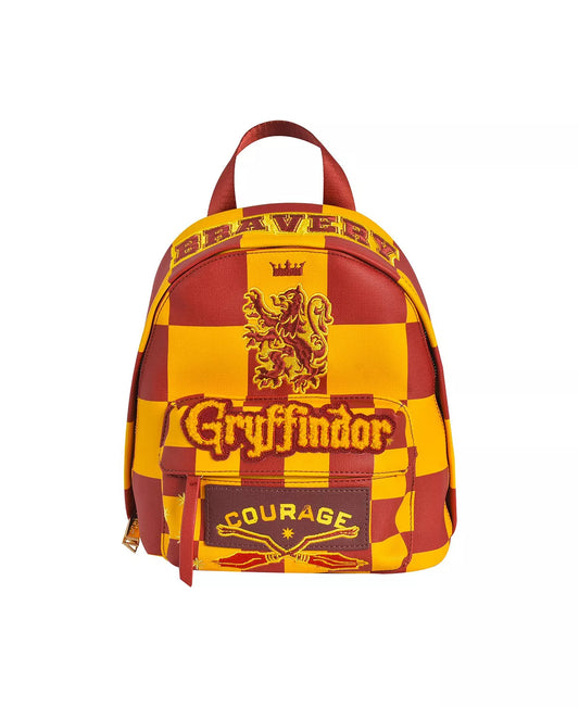 Mochila para mujer de la casa Gryffindor de Fred Segal X Harry Potter Checker - Roja