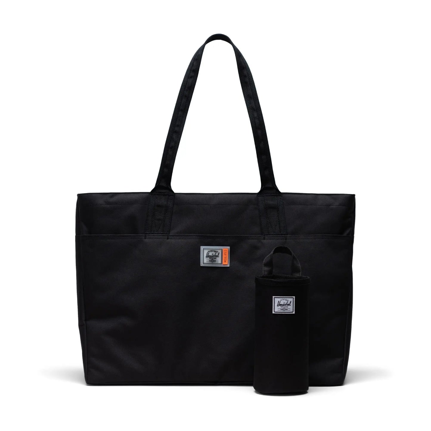 Herschel Alexander Zip 15" Insulated Large Tote - Black