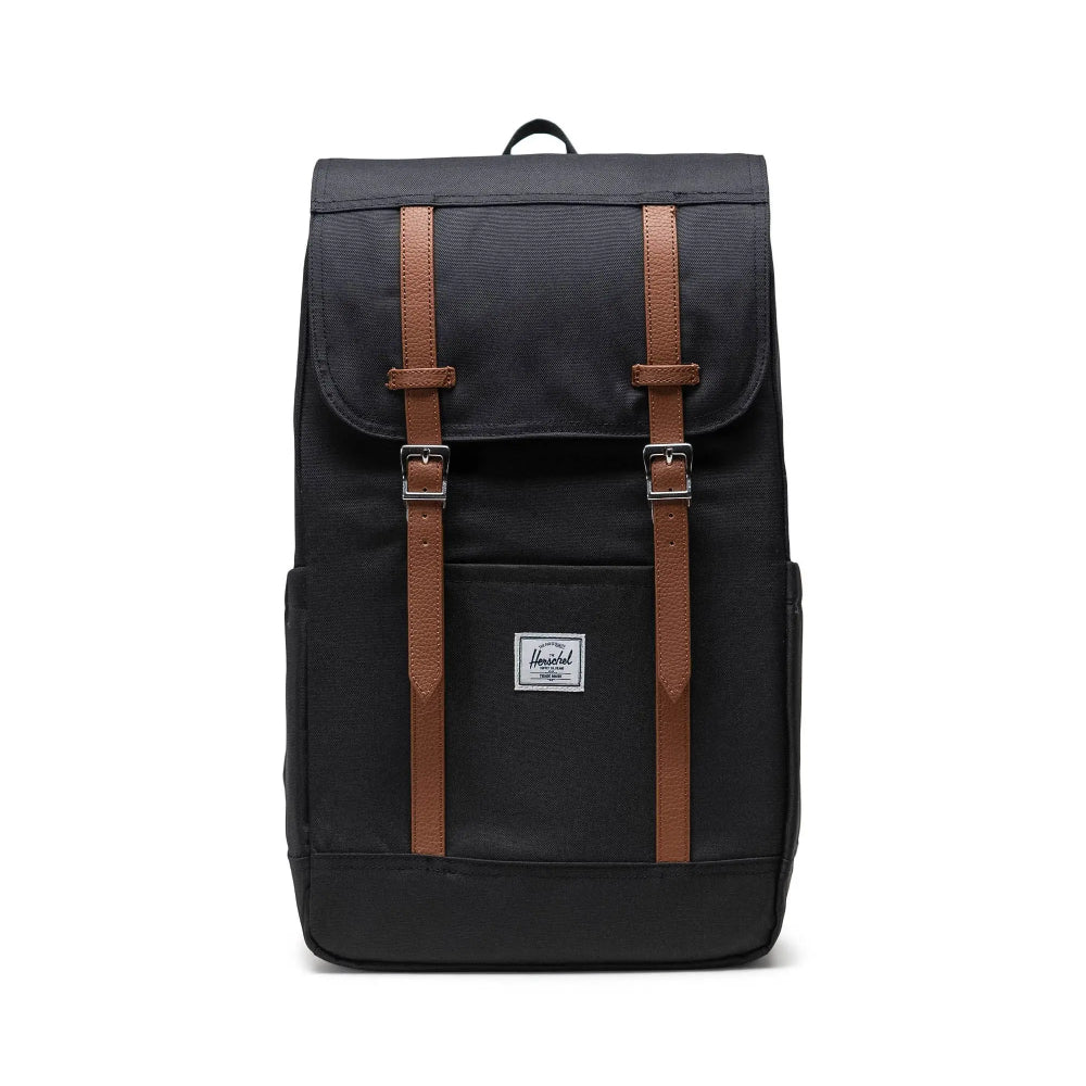 Mochila Herschel Retreat de 23 l, color negro