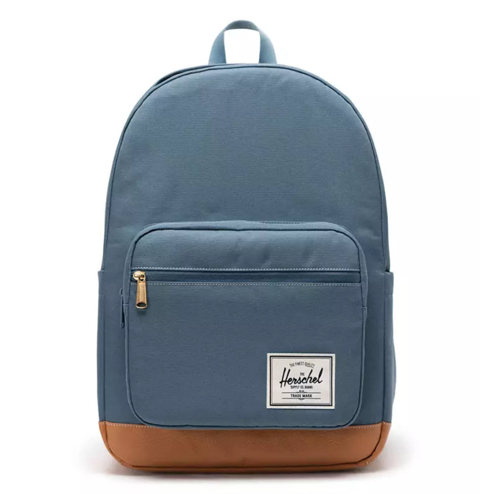 Mochila Herschel Pop Quiz de 25 l: azul espejismo, natural y costura blanca