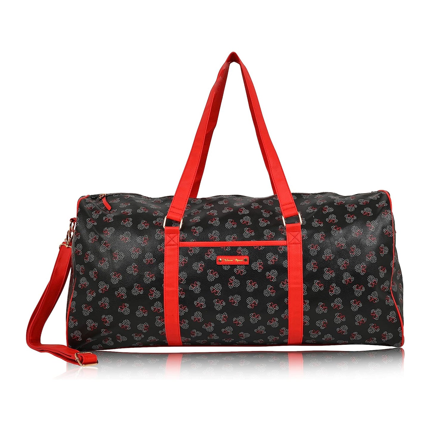 Disney Minnie Mouse Overnight Duffle Bag, Black