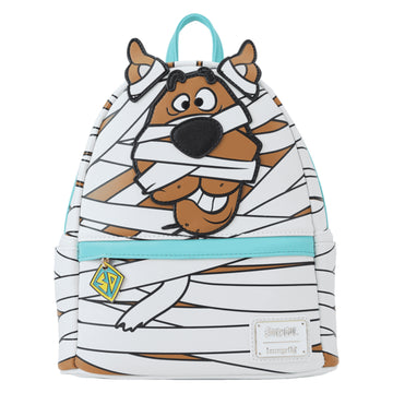 Mochila mini para cosplay de Scooby-Doo Mummy de 10,5" con luz de Loungefly