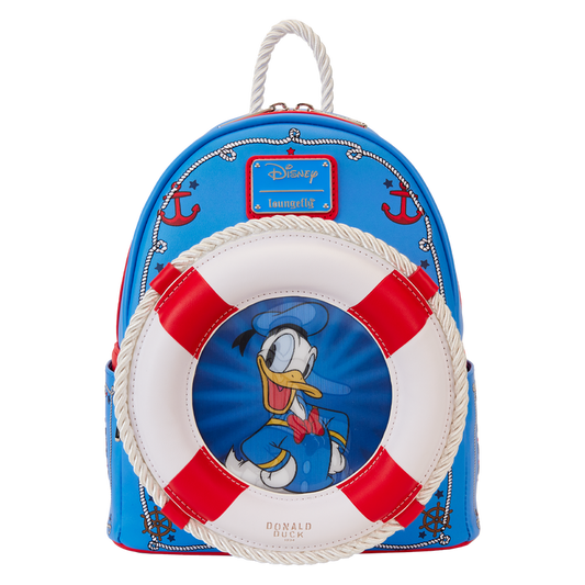 Mochila lenticular mini con motivo del 90.º aniversario del pato Donald de Loungefly