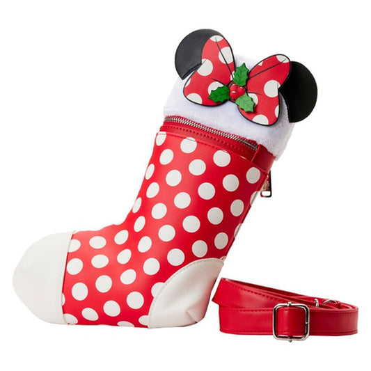 Bolso bandolera con correa ajustable de Disney Minnie Mouse para cosplay de Loungefly