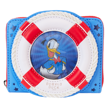 Lungefly Donald Duck 90th Anniversary Lenticular Zip Around Wallet