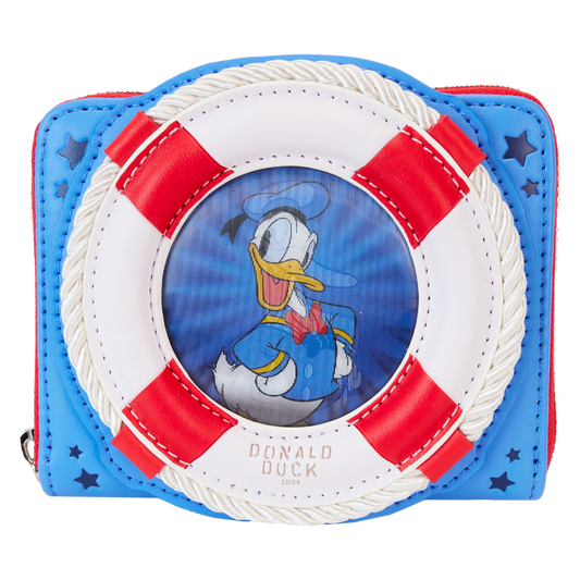 Lungefly Donald Duck 90th Anniversary Lenticular Zip Around Wallet