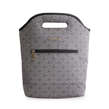 Bebe Tanya Lunch Tote Bag - Black/Gray