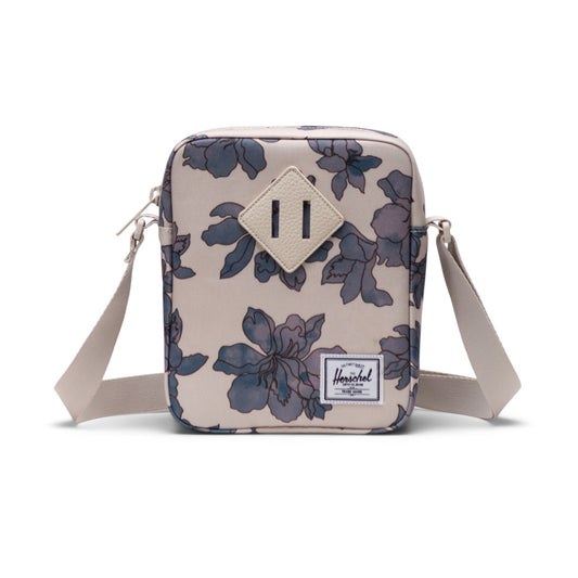 Bolso bandolera Heritage de Herschel: ondas florales Moonbeam