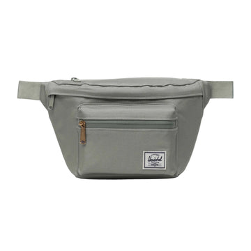 Riñonera Herschel Pop Quiz de 3,5 l, color algas marinas y puntadas blancas