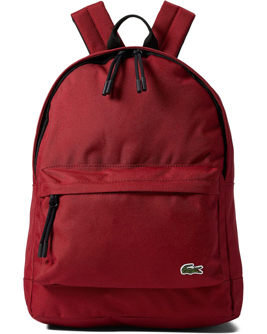 Mochila unisex Lacoste con compartimento para ordenador, color rojo 