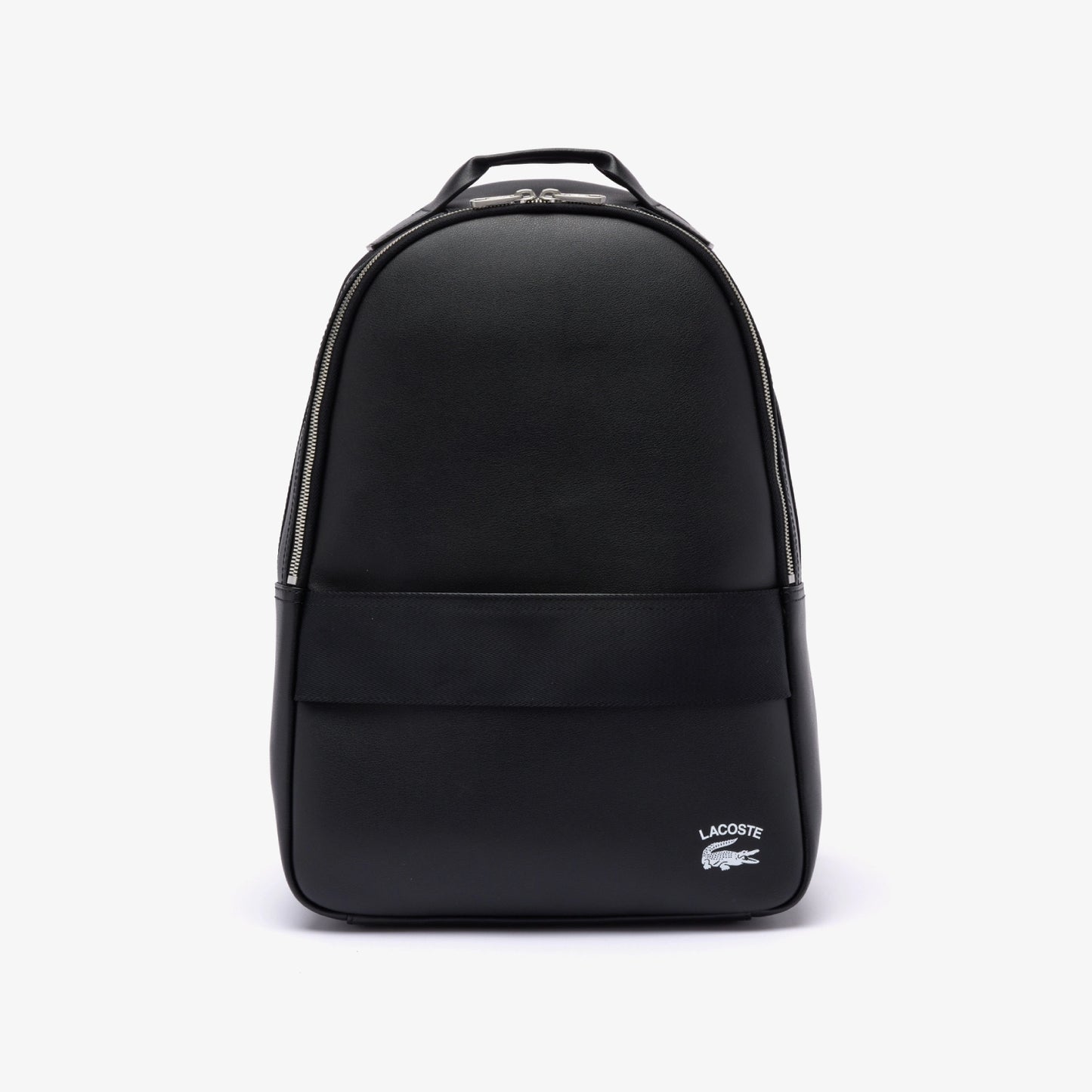 Lacoste Practice Leather Backpack - Black