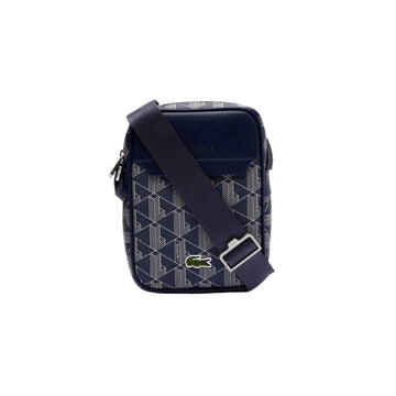 Bolso de hombro con llavero The Blend de Lacoste, azul marino