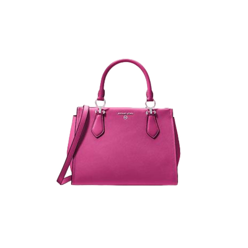 Bolso satchel mediano Marilyn de Michael Kors: fucsia intenso