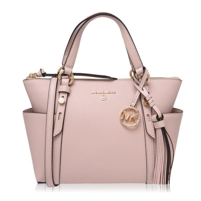 Michael Kors Sullivan Small Logo Top-Zip Tote Bag - Soft Pink