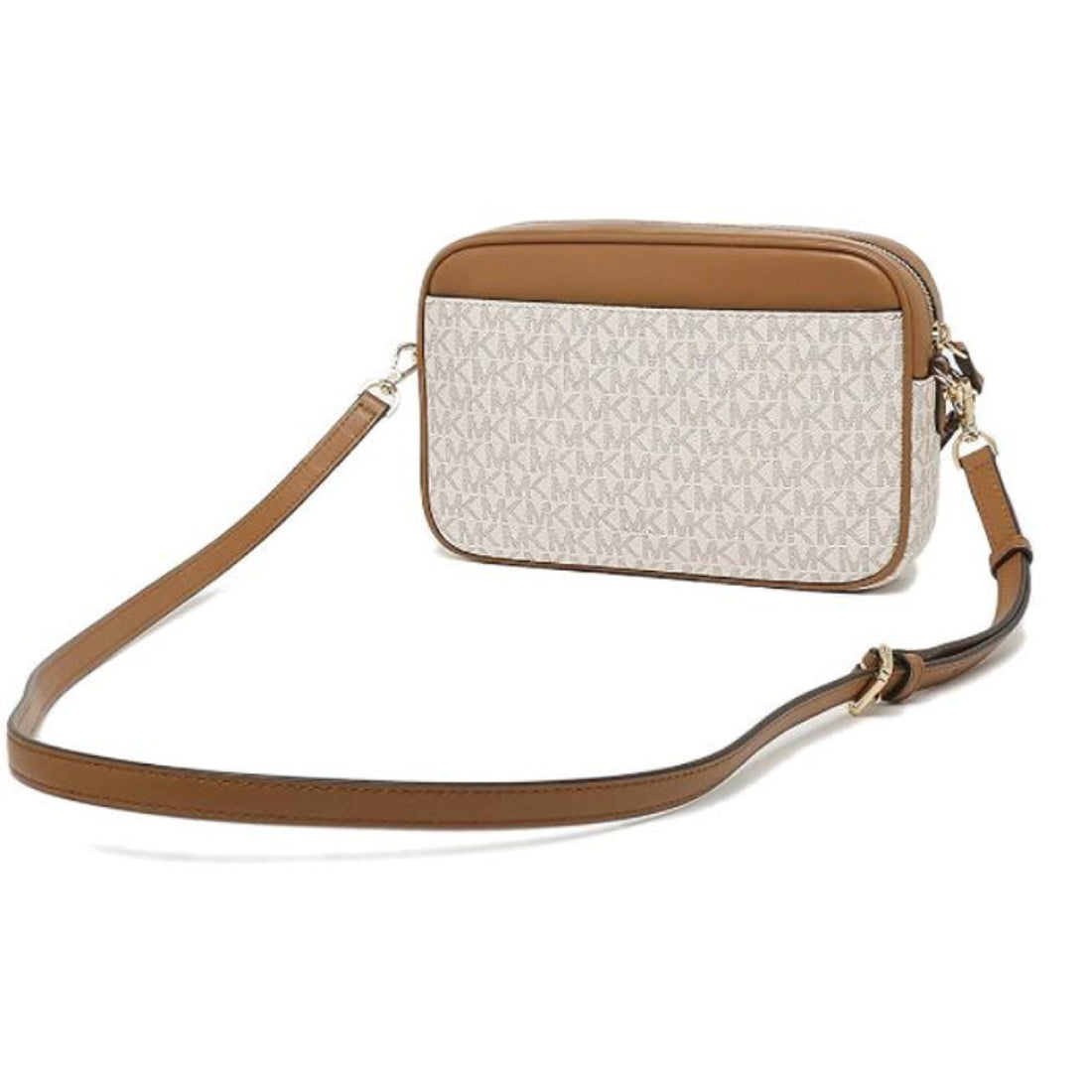 Michael Kors Jet Set Charm Camera Crossbody Bag - Vanilla