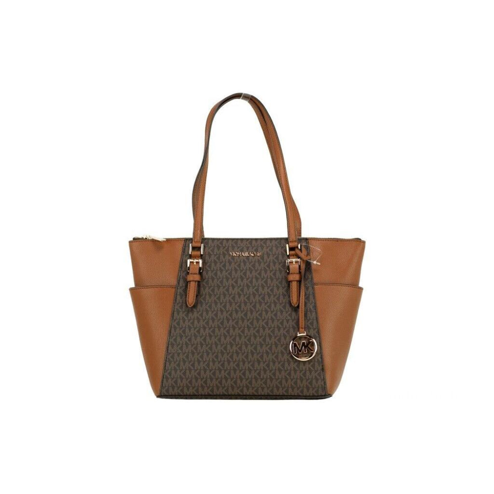 Michael Kors Charlotte Large Tote, Brown