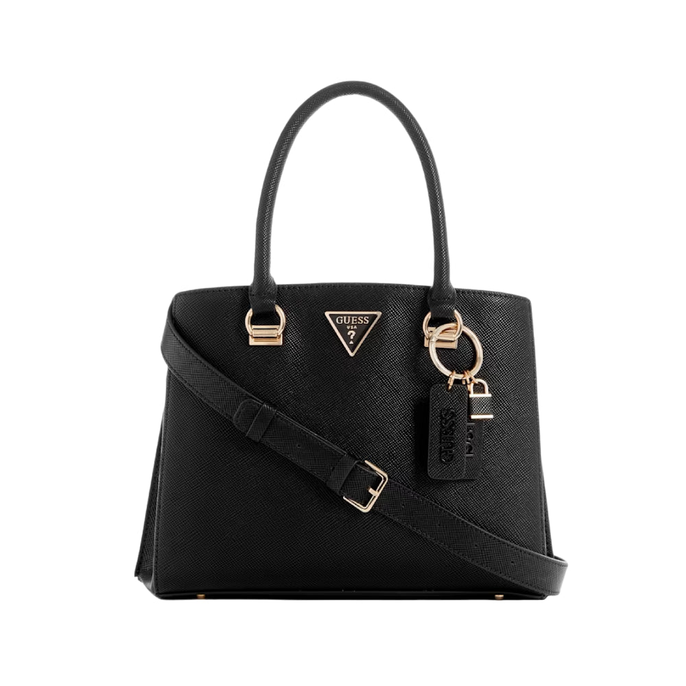 Guess Noelle Girlfriend Satchel - Black