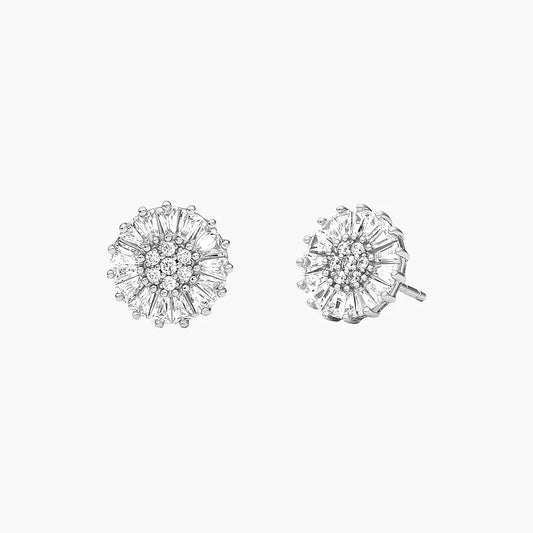 Michael Kors Women's Cubic Zirconia Stud Earrings in Sterling Silver