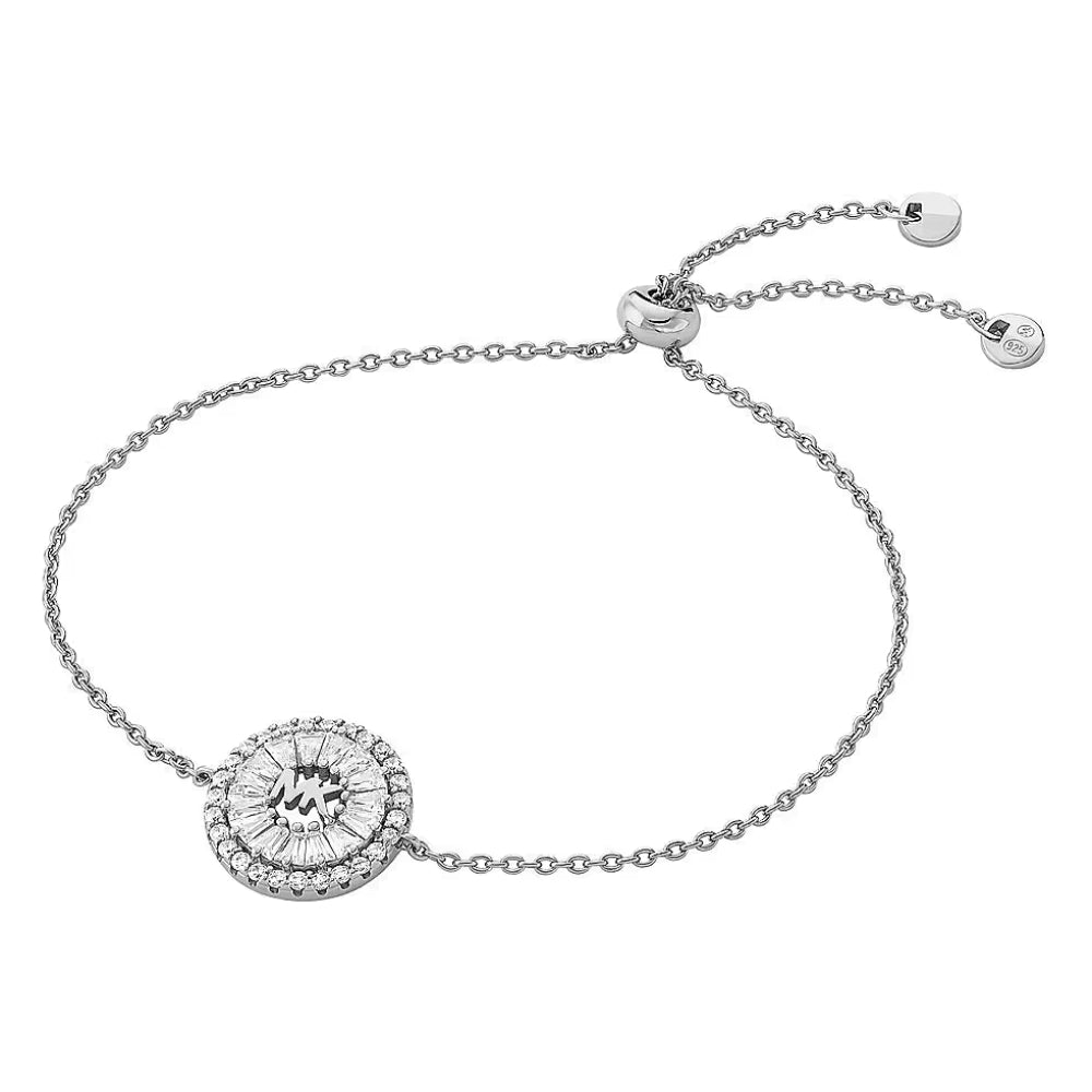 Pulsera de circonita cúbica para mujer de Michael Kors en plata de ley