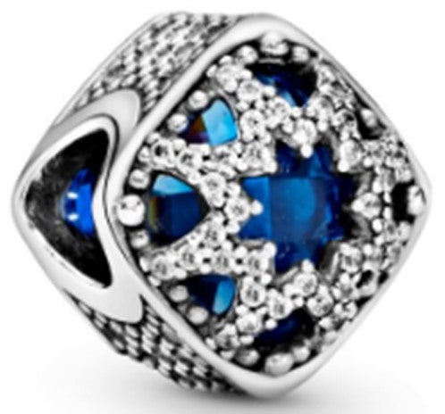 Ragazza Studio Charm in 925 Sterling Silver - Blue