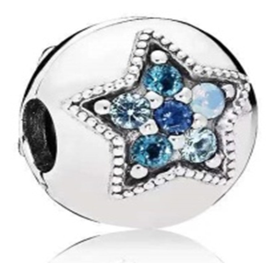 Ragazza Studio Women's Luminous Star Clip in 925 Sterling Silver