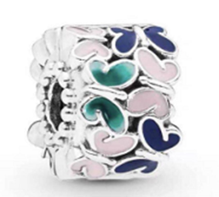 Ragazza Studio Women's Butterflies Clip in 925 Sterling Silver