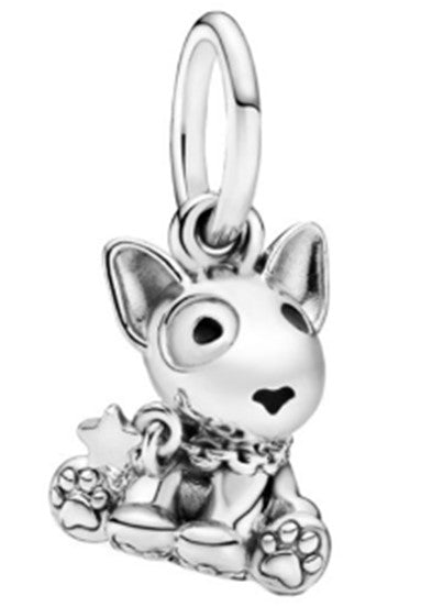 Ragazza Studio Bull Terrier Charm in 925 Sterling Silver