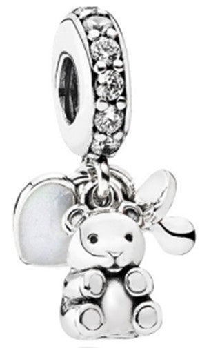 Ragazza Studio Baby Treasures Dangle Charm in 925 Sterling Silver