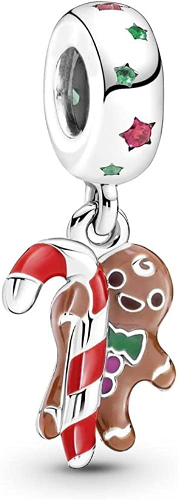 Ragazza Studio Ginger Cookie Charm in 925 Sterling Silver