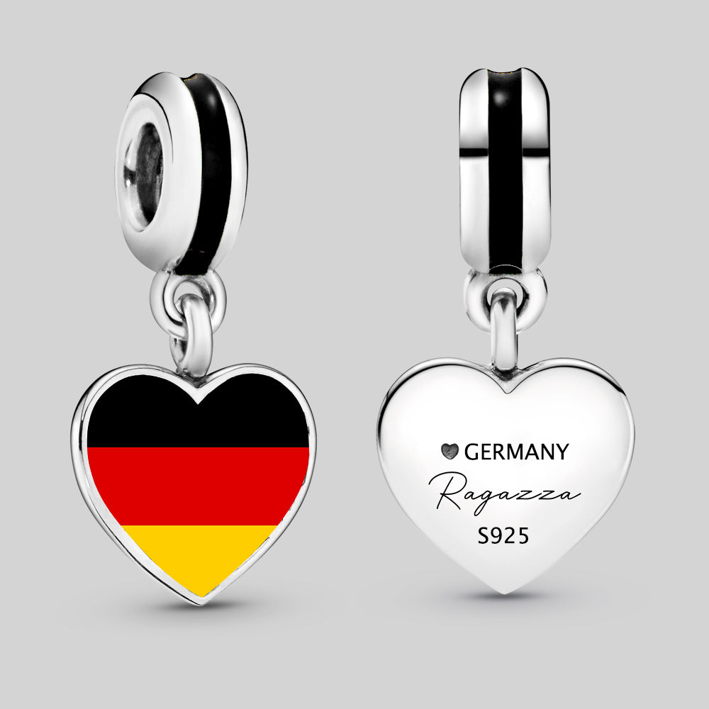 Ragazza Studio Germany Dangling Charm in 925 Sterling Silver