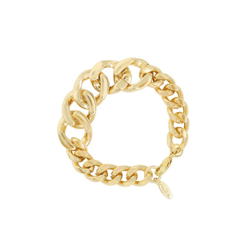 Ettika Women's Big, Bad and Bold Chain Link Bracelet in Metal