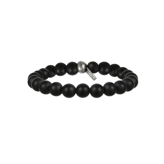 Pulsera elástica de ónix para hombre MB193BLKS de Mr. Ettika