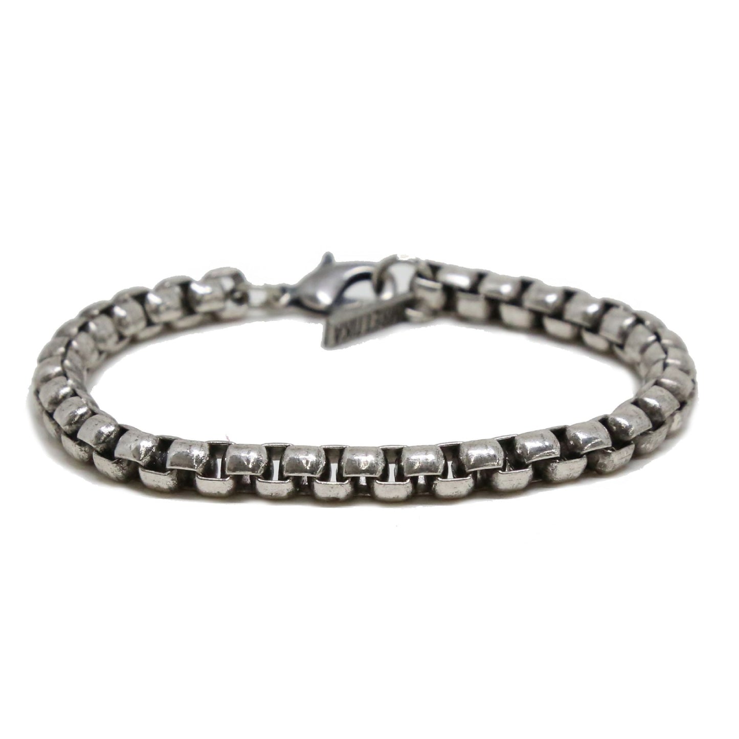 Mr. Ettika Chain Silver Bracelet