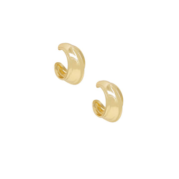Ettika Women's Simple Crescent in 18k Gold Plated over Metal