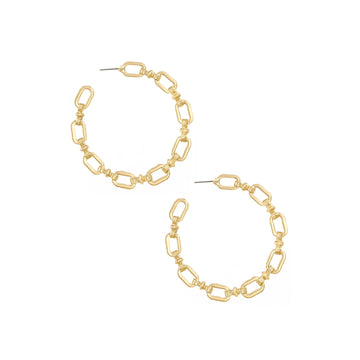 Ettika Women's Geometry in 18k Gold Plated over Metal