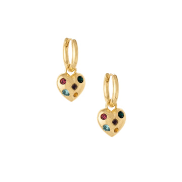 Ettika Women's Rainbow Crystal in 18k Gold Plated over Metal