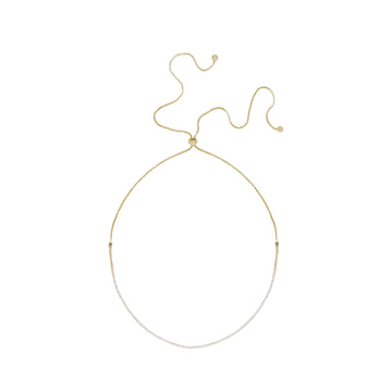 Ettika 28" Adjustable Box Choker in 18K Gold Plated Over Brass