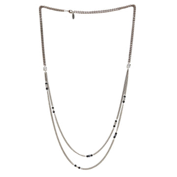 Mr. Ettika Layered Chain Necklace in Metal